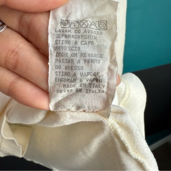 Moschino Long Sleeve Tee with Masterpiece Design - Picture 7 of 10